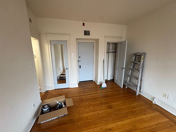 Bedroom closet, ceiling light with fan