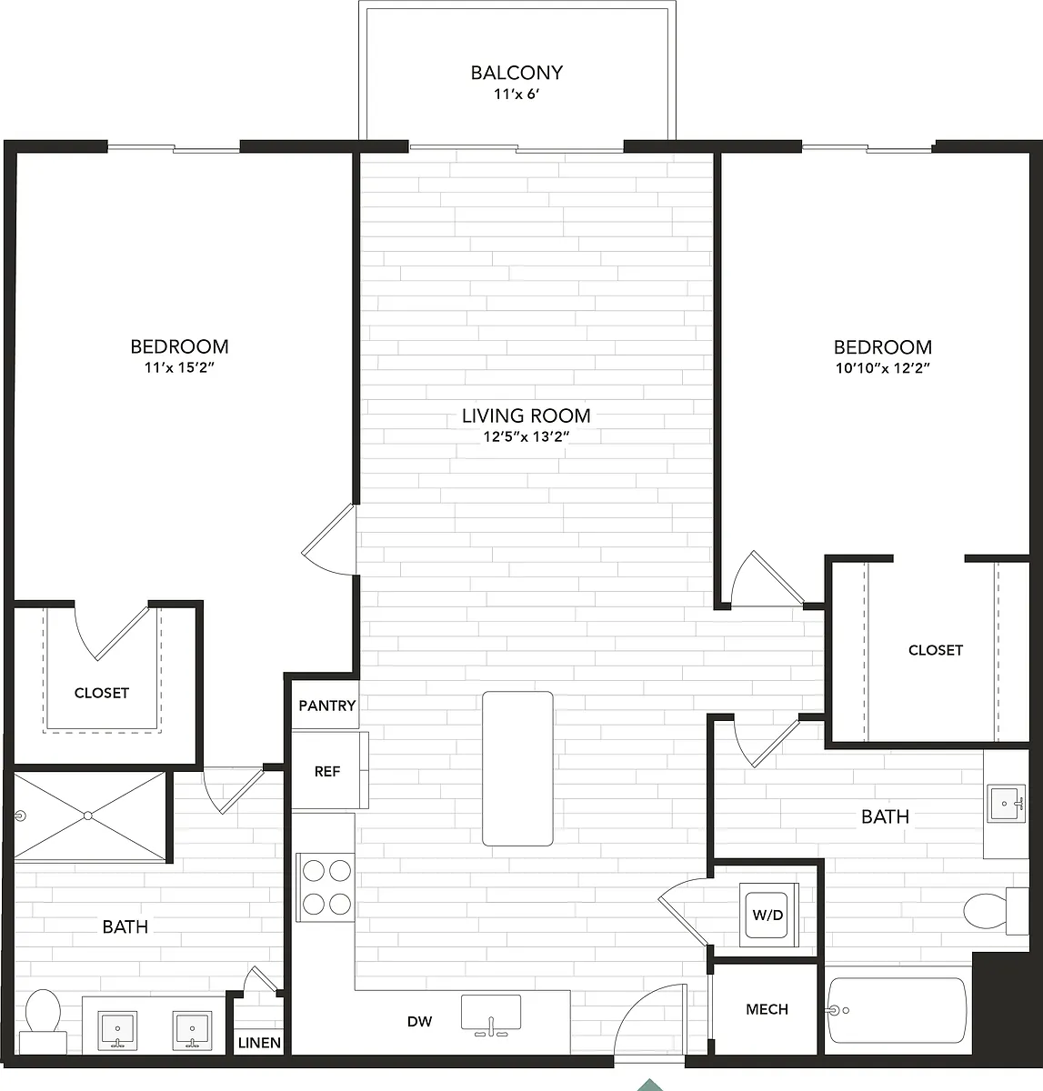 Floor plan B1