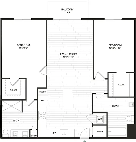 Floor plan B1