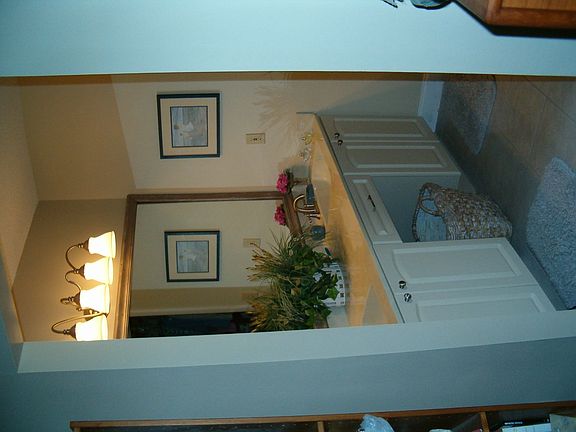 Master Bath with dual sinks and step down shower