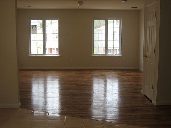 Livingroom w/hardwood floors...View from kitchen