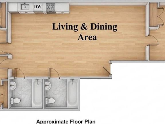 2nd image of 161 E 107th St APT 1