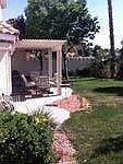 private backyard