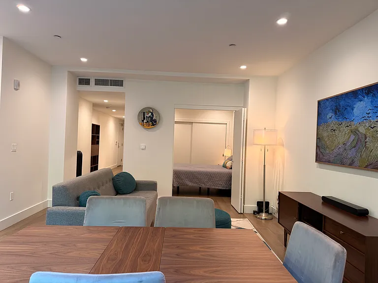 Open layout, flooded with light. Light automations throughout the home. Dimmable lights and Hue lamp lights.