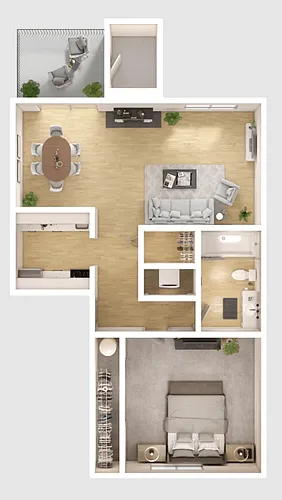 Floor plan A1