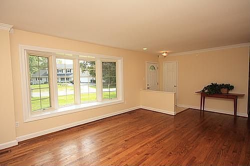 Formal Living Room with Expert Wood Floor Refinishing