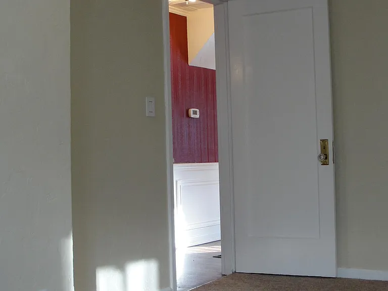 down stairs bedroom
