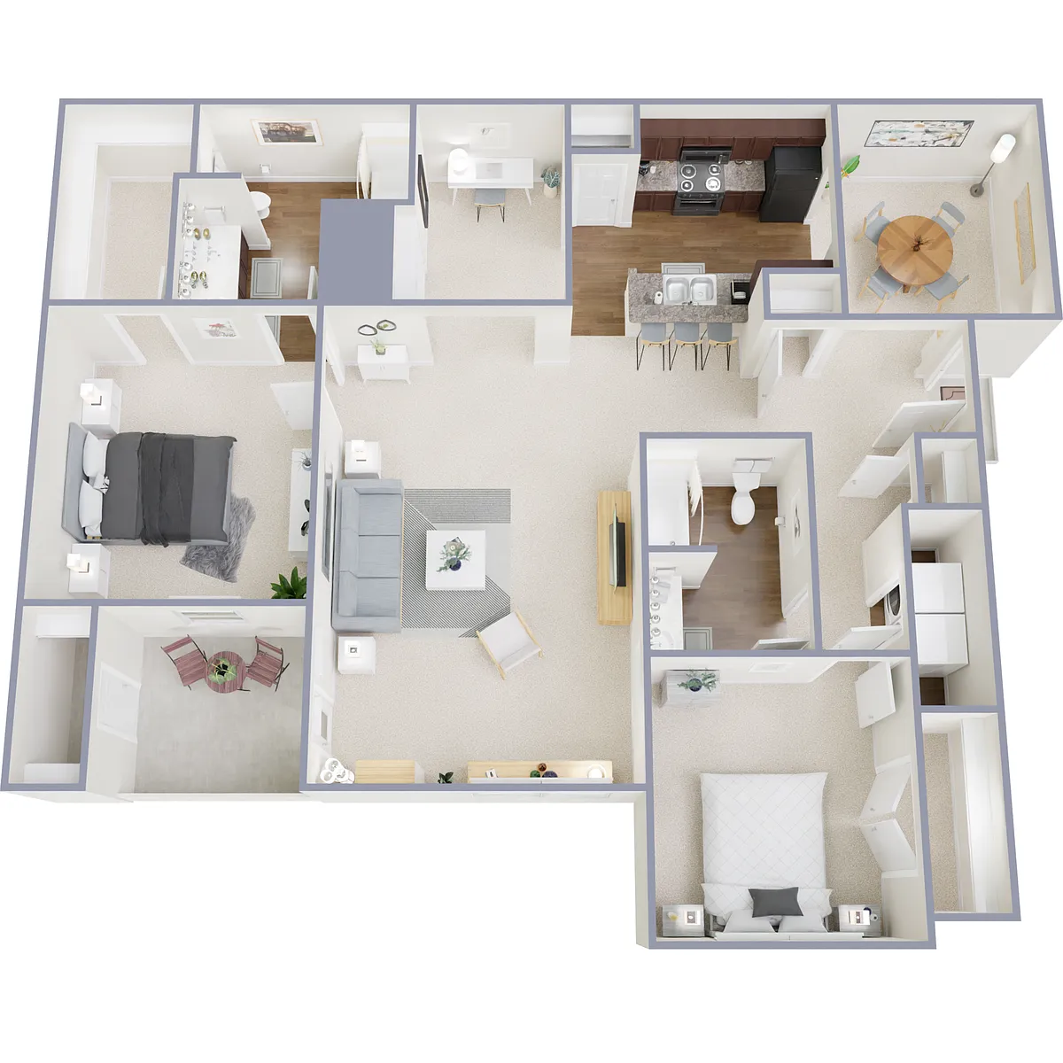 Floor plan 2B