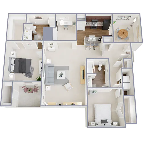 Floor plan 2B