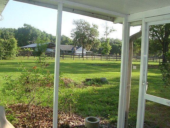 View - back porch