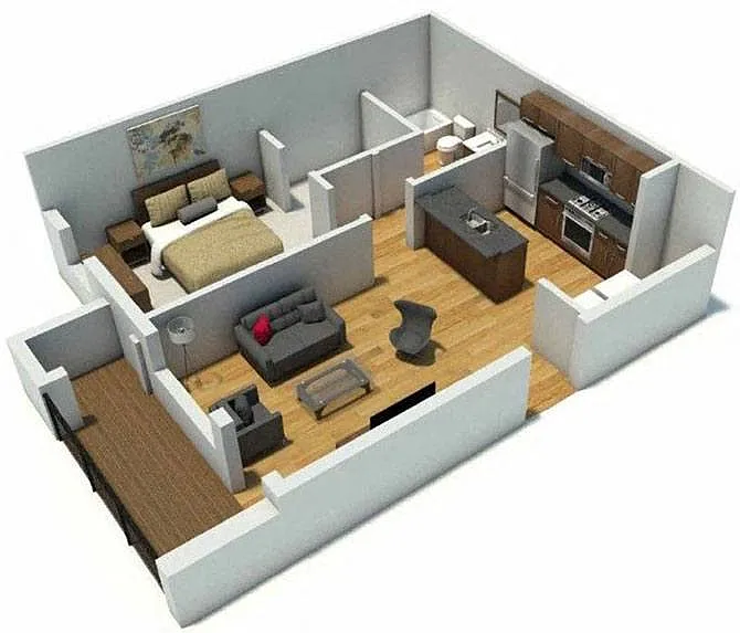 Floor plan The Pacific