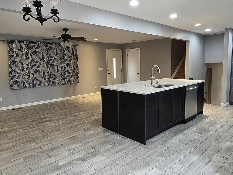 Kitchen, Dining and Living Area on Main Floor