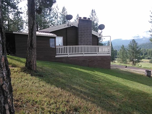 north side of the house
