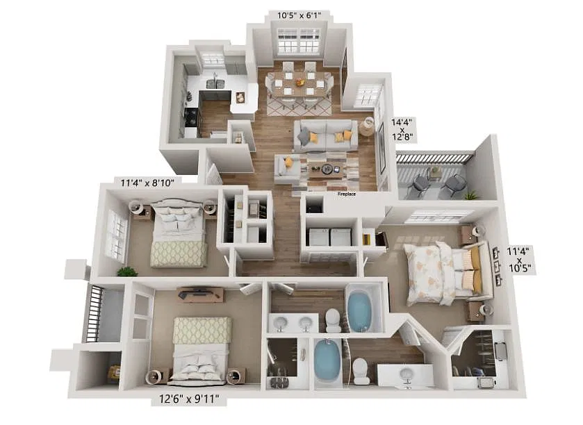 Floor plan Shea