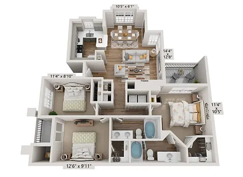 Floor plan Shea