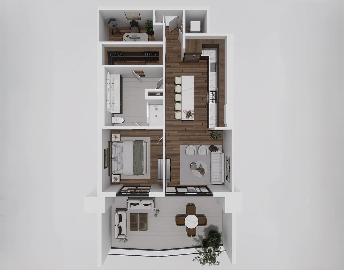 Floor plan A23