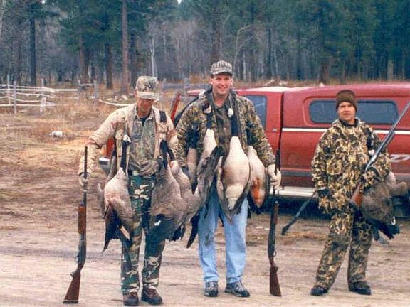 Fall goose Hunting