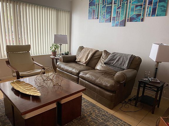 Large living room with new windows.