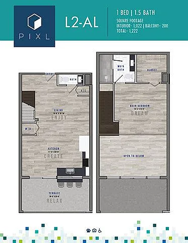 Floor plan L2-AL
