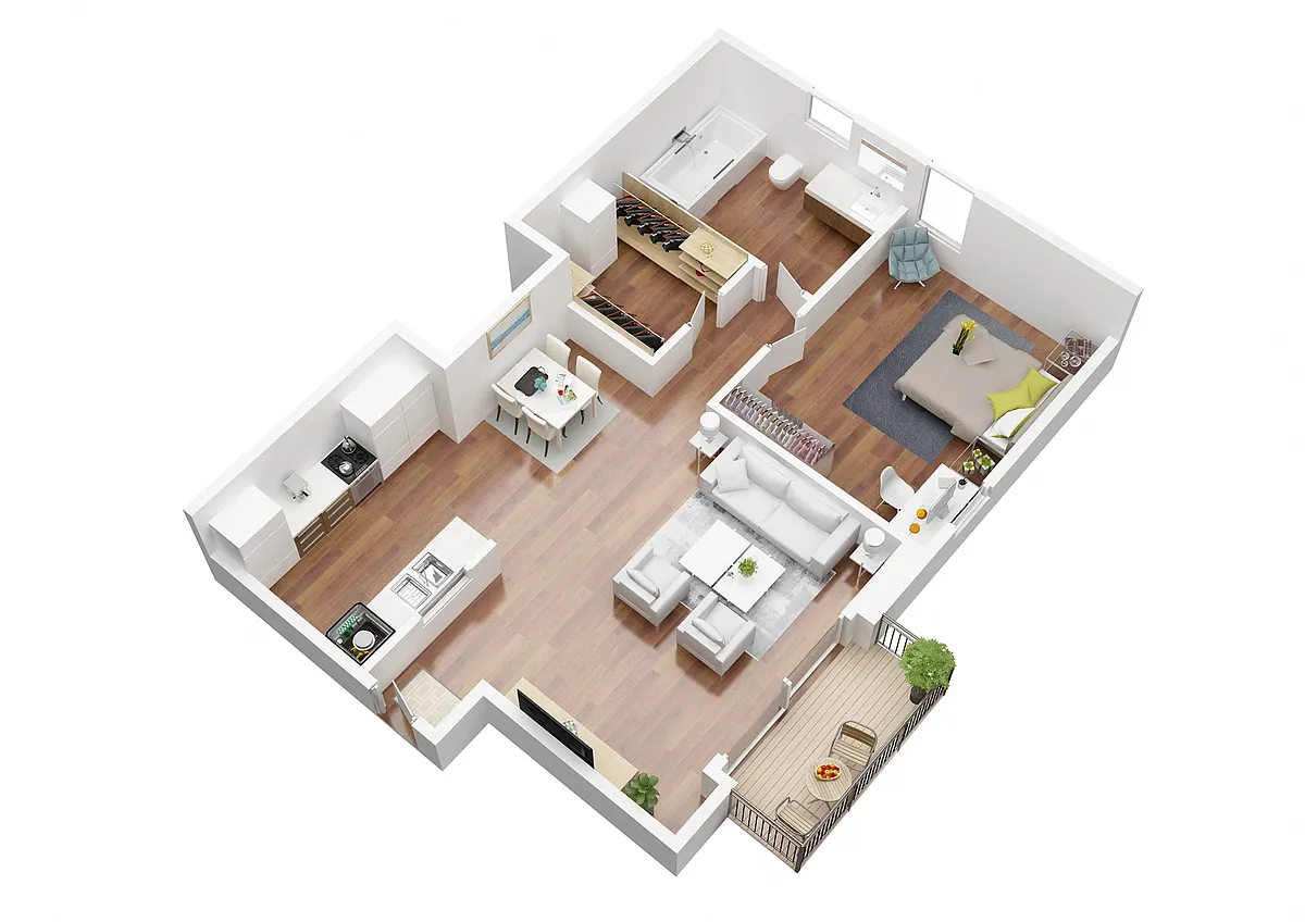 Floor plan Leon