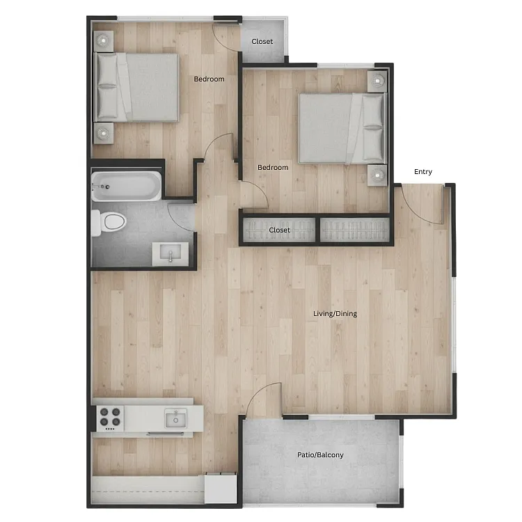 Floor plan B1