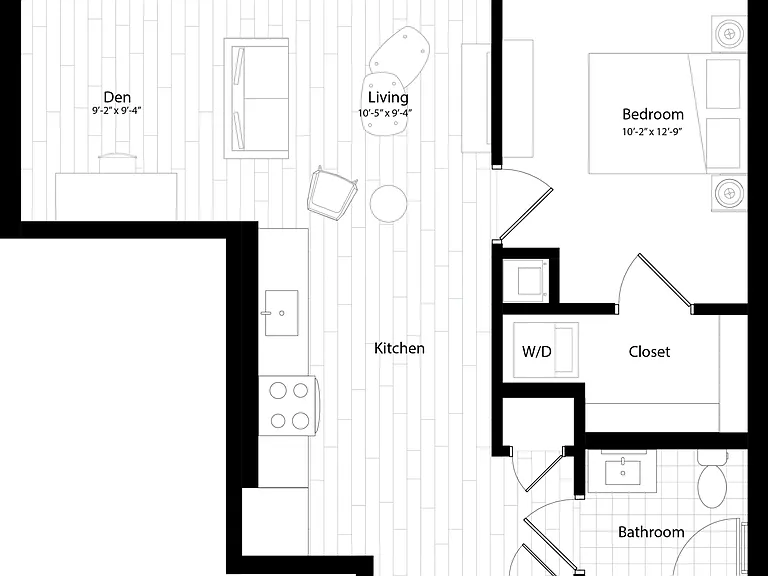 A5 floor plan Addison