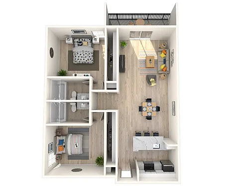 Floor plan Cortes