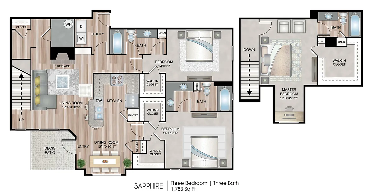 Floor plan Sapphire