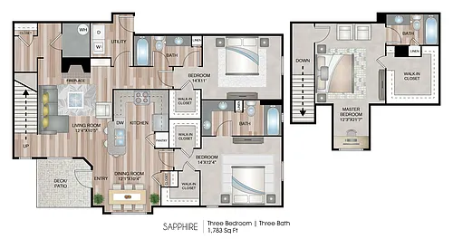 Floor plan Sapphire
