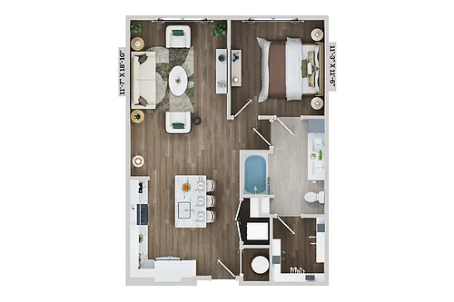 Floor plan A11A