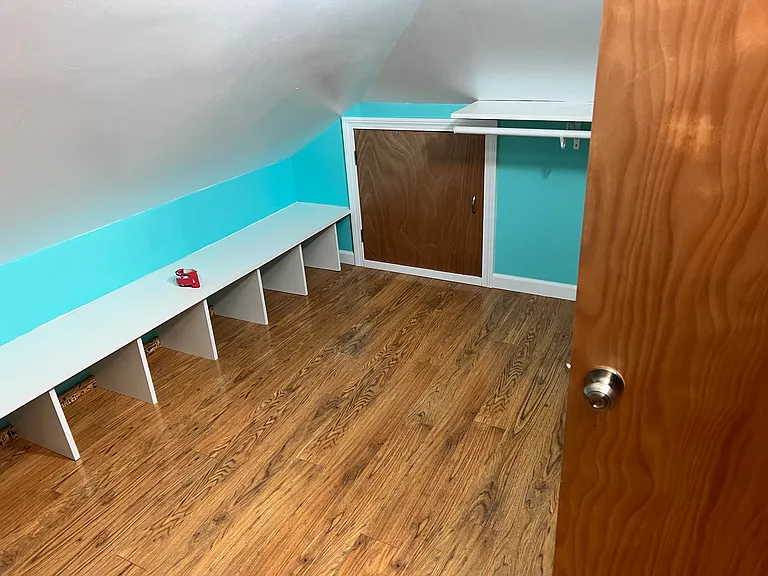 Attic Bedroom Walk in closet