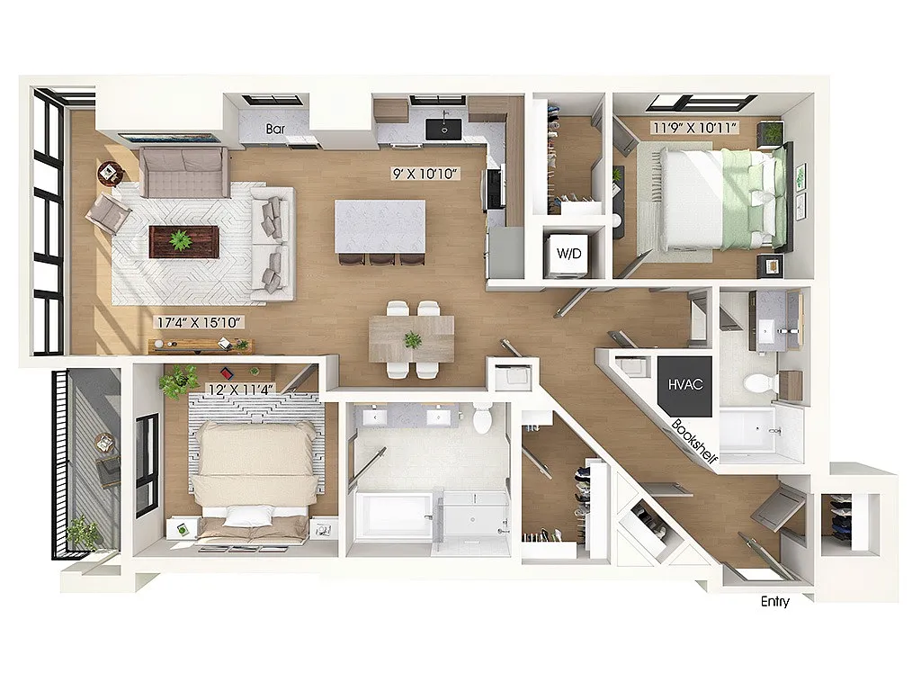 Floor plan B4