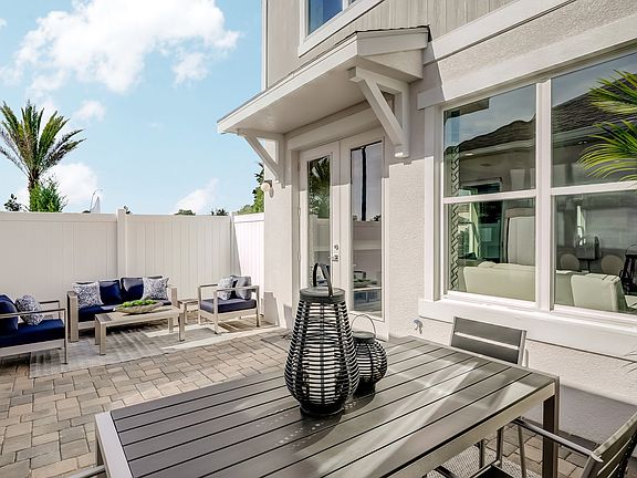 Courtyard with access to great room