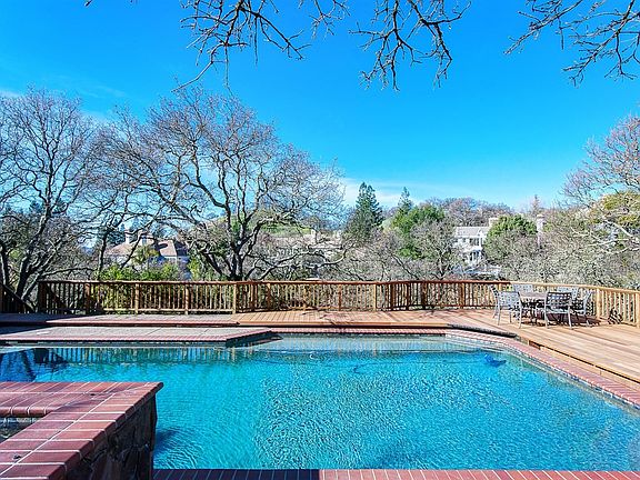 look across a canyon in back