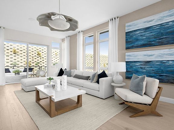 Light-filled gathering room