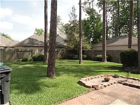 Pool size wooded lot