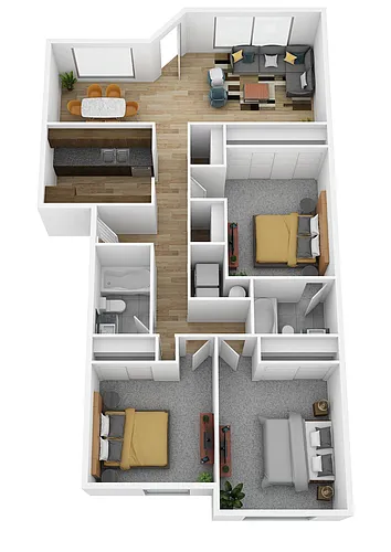 Floor plan 3X2
