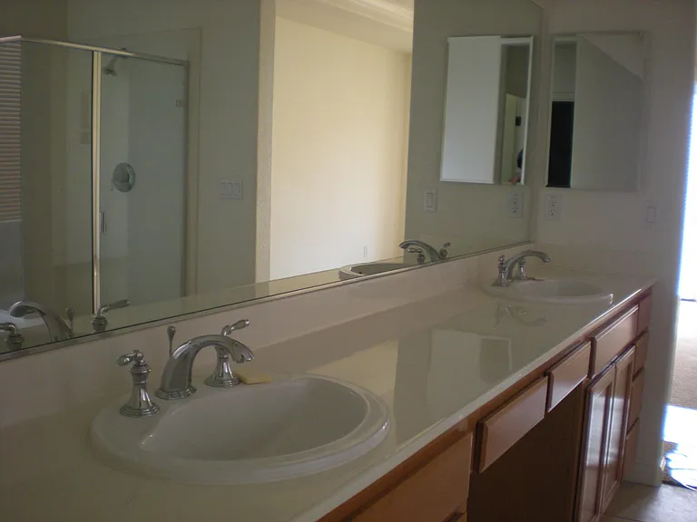 Double sinks in master bath