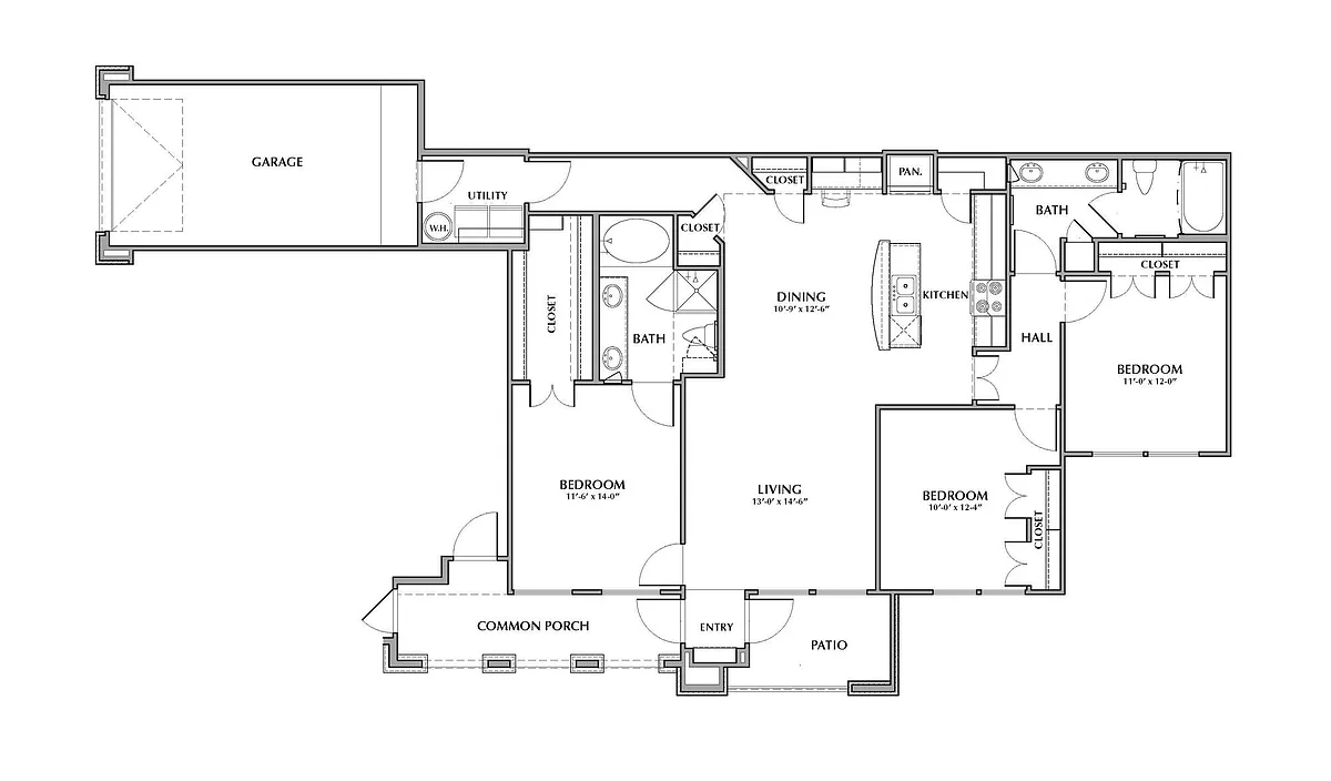 Floor plan D1