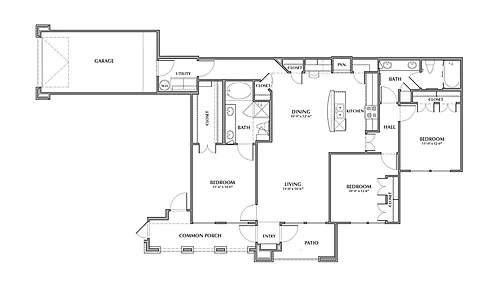 Floor plan D1