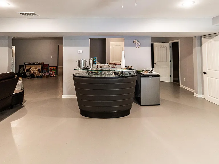 Basement multipurpose space