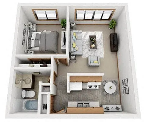 Floor plan East Elm
