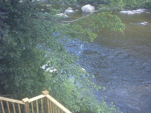 View of River from Stairway