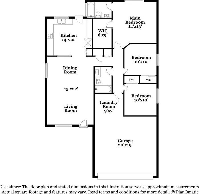 3 bed, 2.0 bath, 1199 sqft, $1,905 — Photo 2