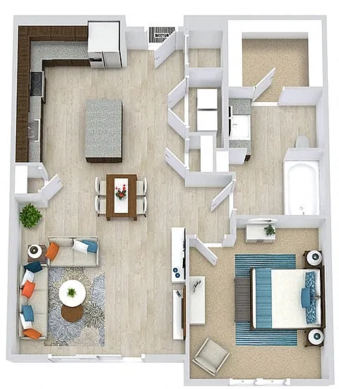 Floor plan Caddo