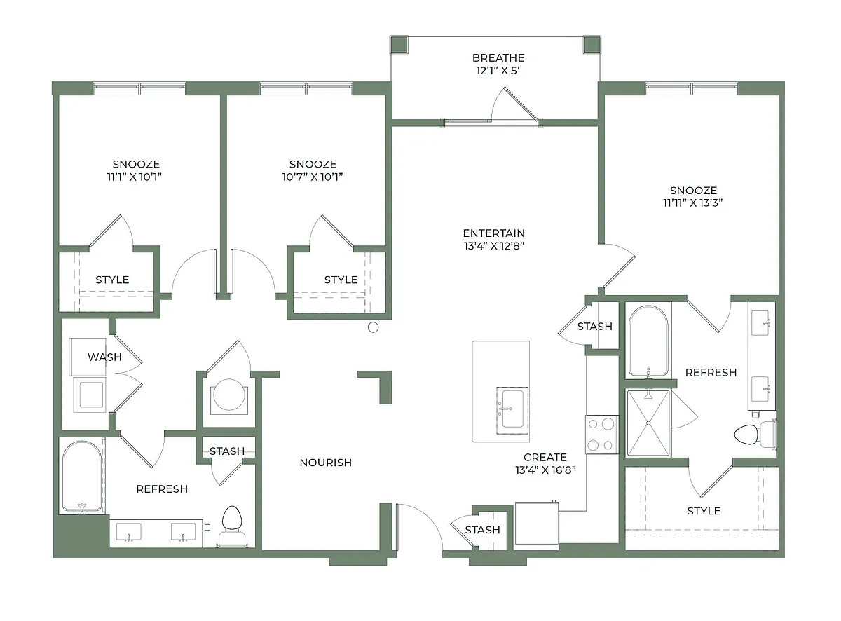 Floor plan C2