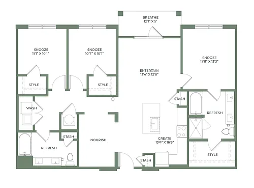 Floor plan C2