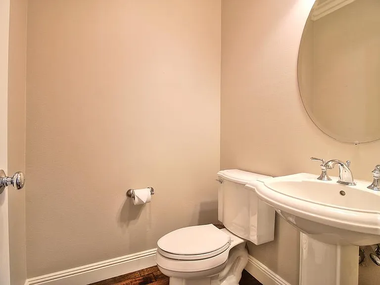 Powder room on first flor