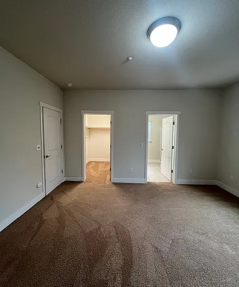 ensuite walk in closet and bathroom