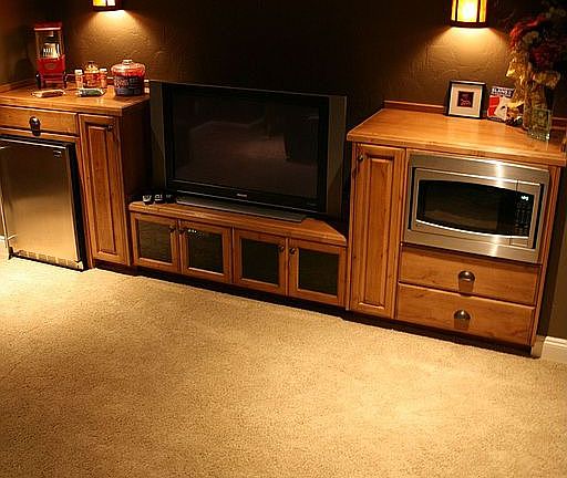 Fabulous Theatre Room W/ Built ins 